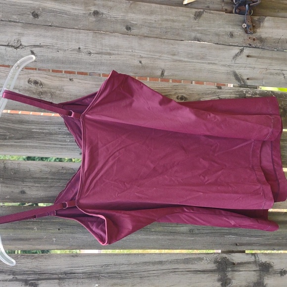 Ladies Raspberry Stretch Camisole - Picture 7 of 7